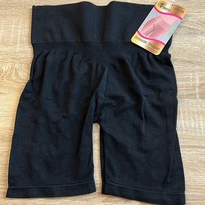 Inteco Intimates Smooth Shaper Hi-Waisted Long Leg Tummy Control size L/XL NWT